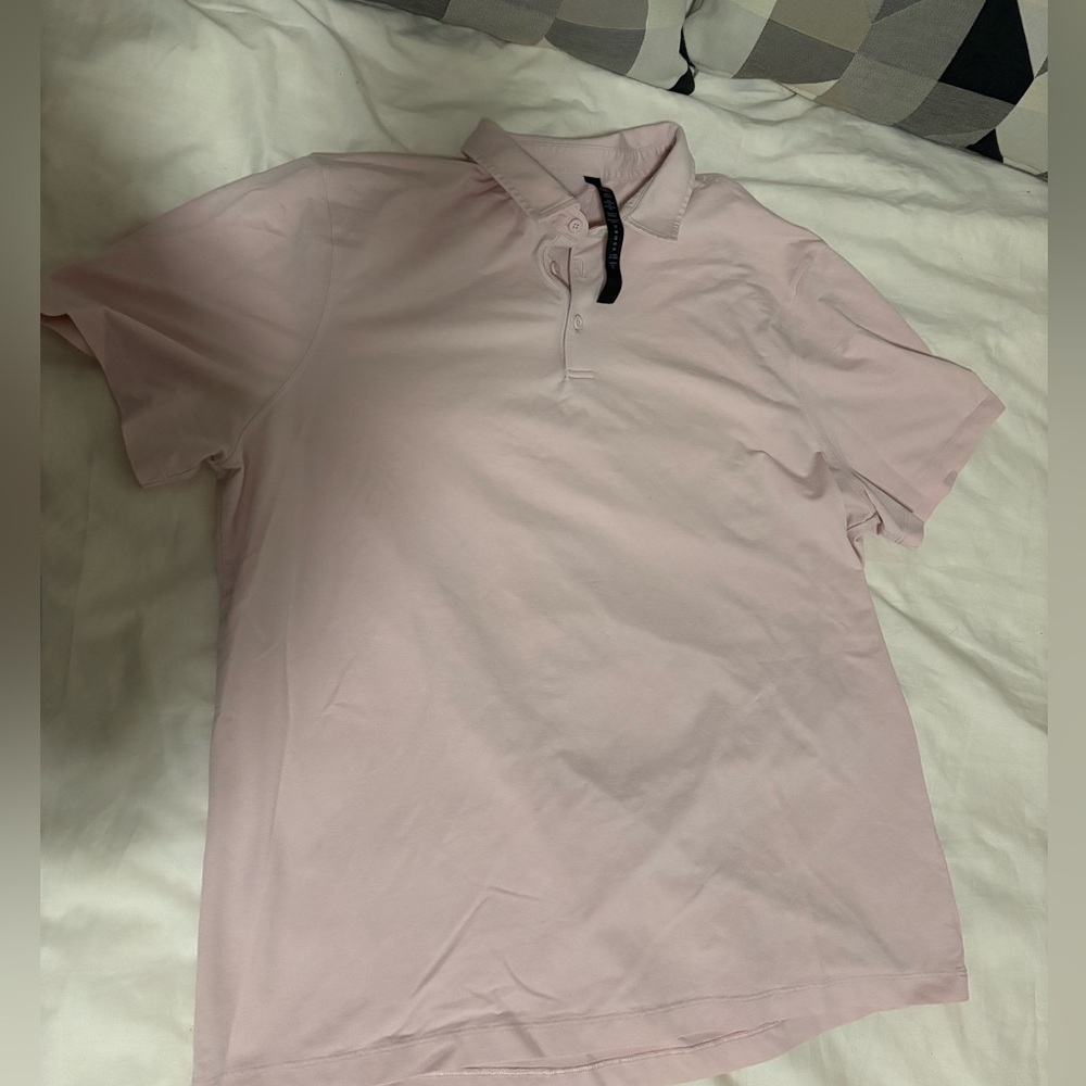 COPY - Lululemon Men’s Polo Shirt, XXL, Pink